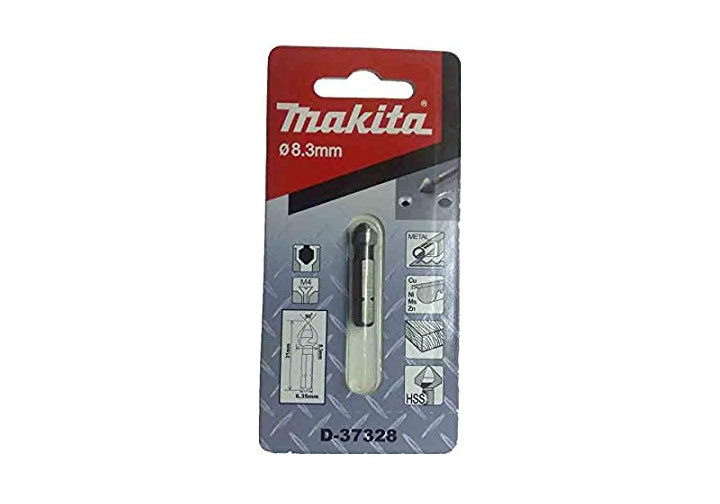 10.4x34mm Mũi lã 3 lưỡi cắt thép gió HSS M5 chuôi lục giác Makita D-37334