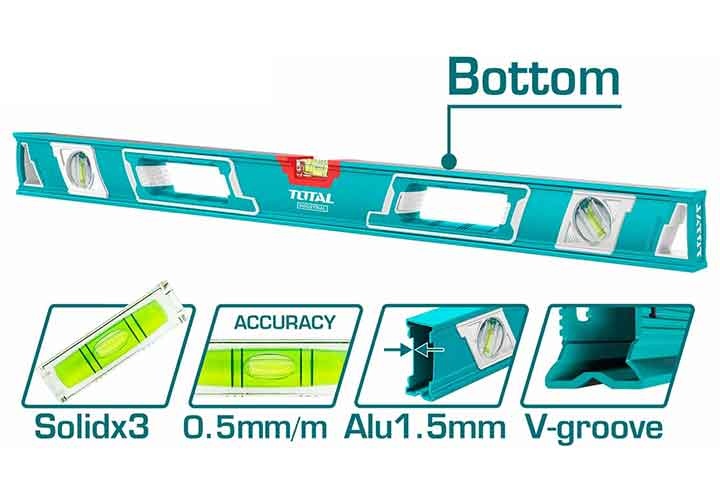 1000mm Thước thủy có từ Total TMT210056