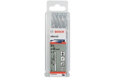 10mm Bộ mũi khoan sắt 5 mũi HSS-G Bocsh 2608595077