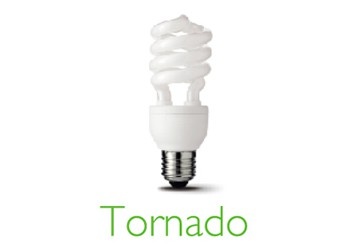 11W-Xoắn Bóng Compact Tornado WW-Ánh sáng trắng