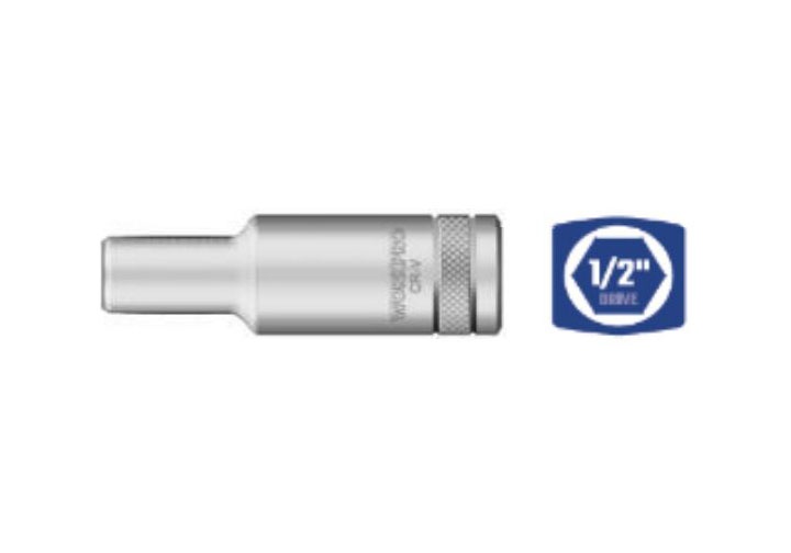 1/2" Đầu tuýp dài 6 cạnh 17mm Workpro WP274122