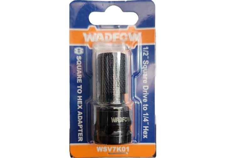 1/2" x 1/4" Đầu chuyển chuôi vuông sang lục giác Wadfow WSV7K01