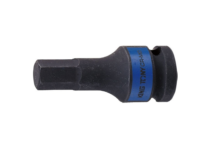 12mm Đầu tuýp lục giác đen 1/2" (dài 60mm) Kingtony 405512M