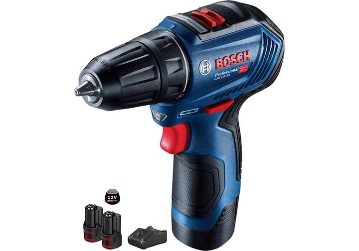 12V Máy khoan vặn vít dùng pin Bosch GSR 12V-30