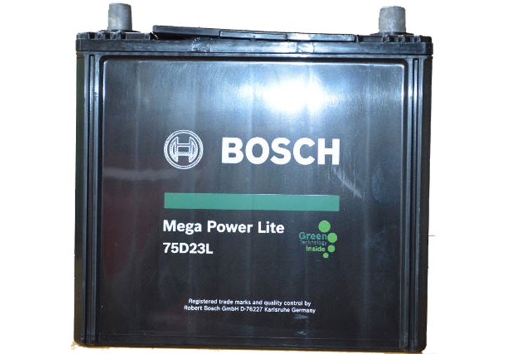 12V/65Ah Ắc quy xe hơi Bosch 75D23L