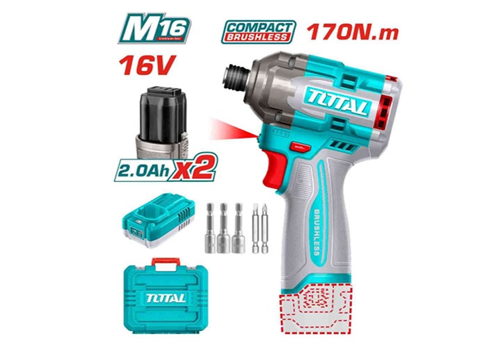 16V Máy siết vít dùng pin Total TIRLI16178