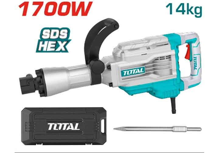 1700W Máy đục bê tông Total TH217458