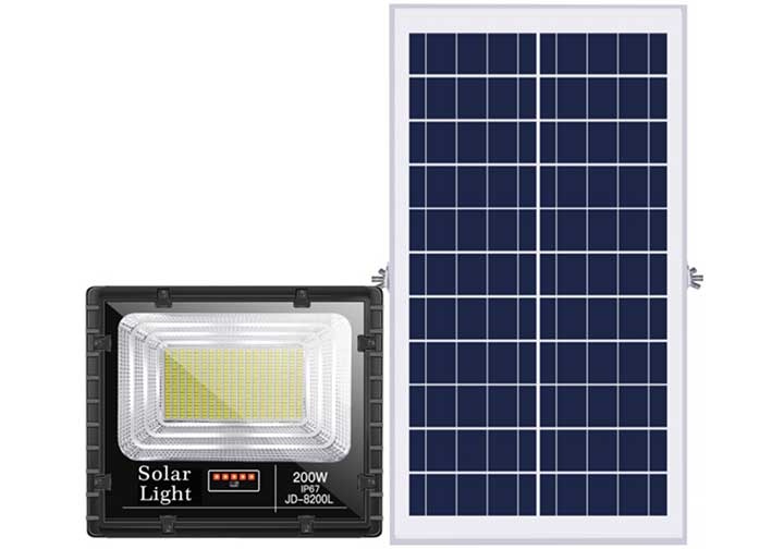 200W Đèn năng lượng mặt trời Solar Light JD-8200L