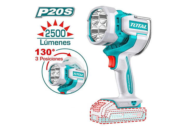 20V Đèn làm việc cầm tay (chỉ thân máy) Total TWLI20885 20V Đèn làm việc cầm tay (chỉ thân máy) Total TWLI20885