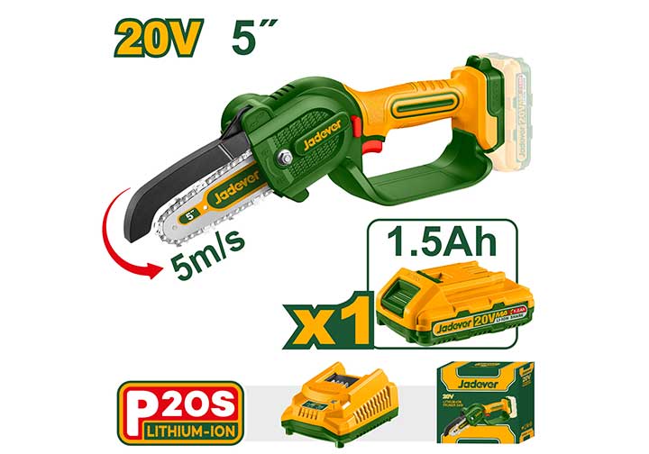 20V Máy cưa cành dùng pin Jadever JDCLP552 20V Máy cưa cành dùng pin Jadever JDCLP552