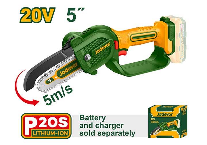 20V Máy cưa cắt cành dùng pin (chỉ thân máy) Jadever JDCLP550 20V Máy cưa cắt cành dùng pin (chỉ thân máy) Jadever JDCLP550