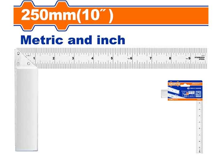 250mm Thước ke vuông Wadfow WSR2925