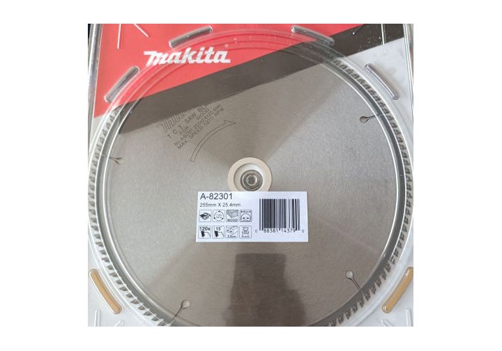 255X25.4X120T Lưỡi cưa hợp kim Makita A-82301