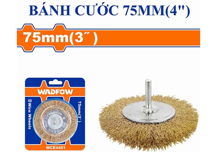 3" (75mm) Chén cước dùng với máy khoan Wadfow WCE4401