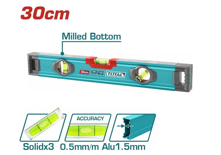 300mm Thước thủy (12" - không có từ) Total TMT23028