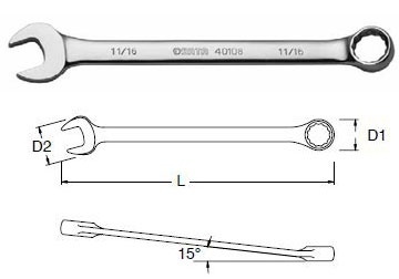 32mm Cờ lê vòng miệng Sata 40-223 (40223)