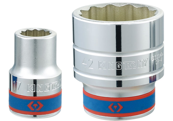 32mm Đầu tuýp 12 cạnh (dài 56mm) 3/4" Kingtony 633032M