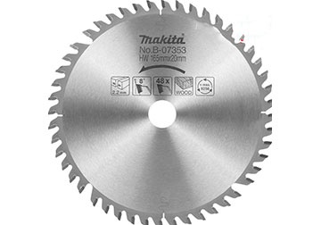 355x60Tx25.4 Lưỡi cưa gỗ hợp kim 60 răng Makita B-17457