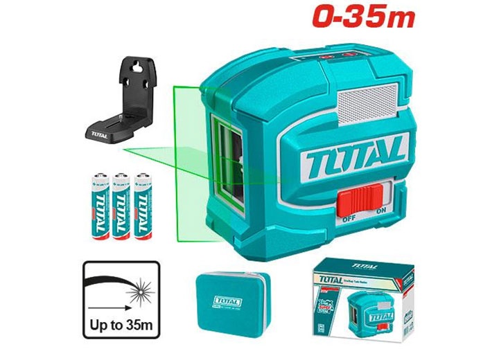 35m Máy cân mực 2 tia laser xanh Total TLL156601