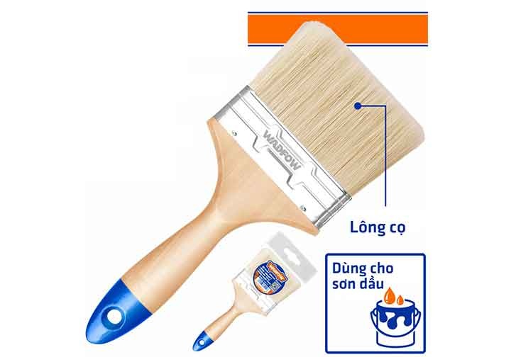 38mm Cọ sơn dầu cán gỗ Wadfow WPB2915