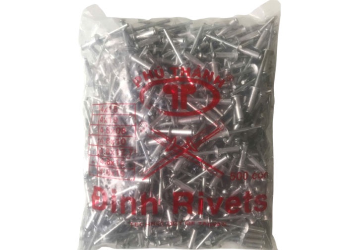 4.8x19mm Đinh rive (bịch 500 cái) 4.8x19mm Đinh rive (bịch 500 cái)