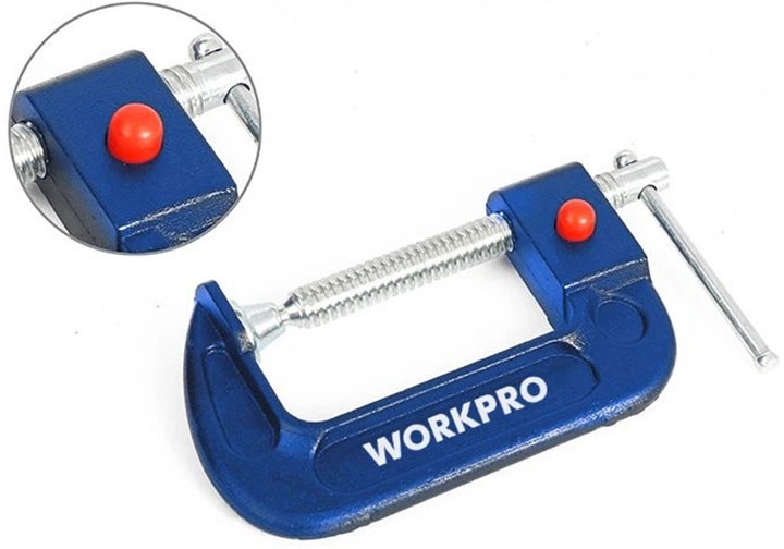 4" Cảo chữ C nhả nhanh Workpro WP232023