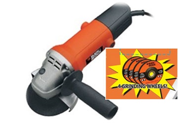 4" Máy mài góc 600W Black and Decker KG100VP