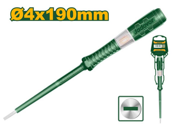 4x190mm Bút thử điện AC100-250V Jadever JDTP2904