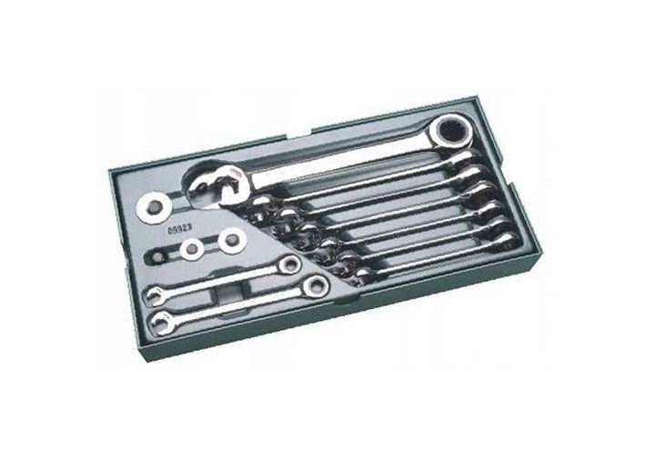 5/16"-7/8" Bộ cờ lê vòng miệng tự động 14 chi tiết Sata 09-923 (09923) 5/16"-7/8" Bộ cờ lê vòng miệng tự động 14 chi tiết Sata 09-923 (09923)