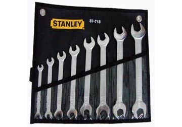 6-22mm Bộ cờ lê 2 đầu miệng 8 chi tiết Stanley 87-718