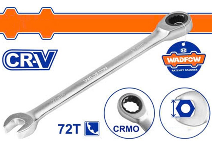 6mm Cờ lê vòng miệng tự động Wadfow WSA5106