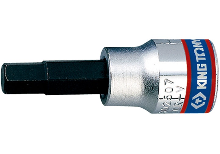 6mm Đầu tuýp lục giác 3/8" Kingtony 302506