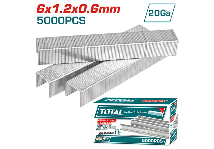 6mm Đinh bấm chữ U (dùng cho TAT8131-3) Total TAC920062