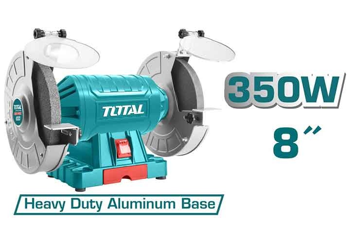 8" (200mm) Máy mài để bàn 2 đá 350W TOTAL TBG35020