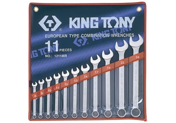 8-24mm bộ vòng miệng 11 cái hệ mét Kingtony 1211MR