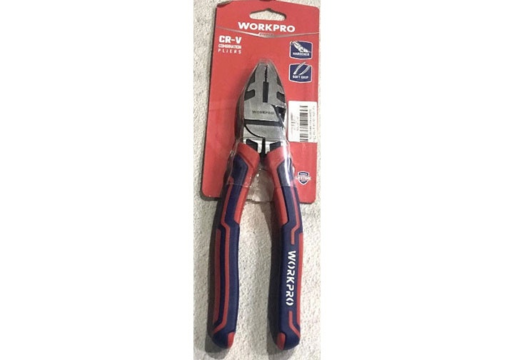 8" Kìm điện bằng thép CR-V Workpro WP231105