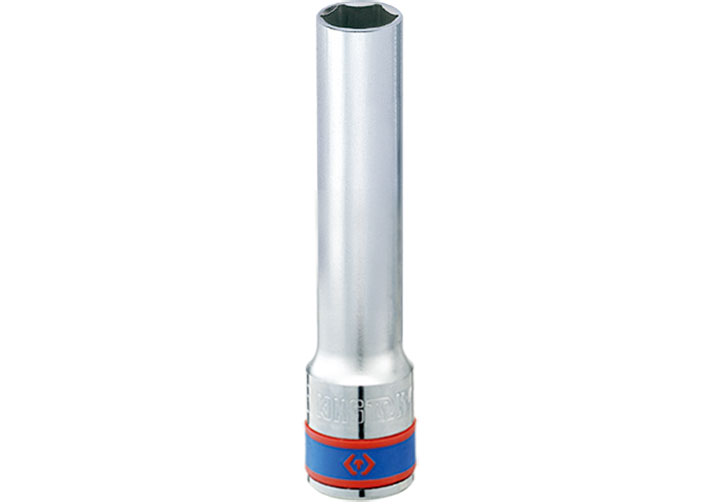 8mm Đầu tuýp 6 góc 1/2" dài 120mm Kingtony 425508M