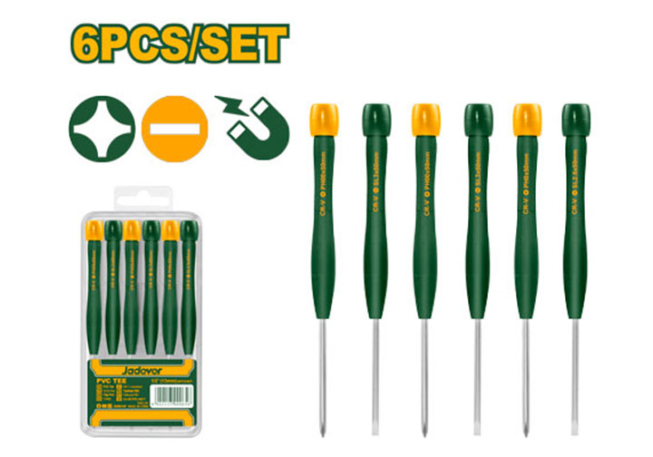 Bộ tuốc nơ vít đa năng chính xác Jadever JDSS2B06 Bộ tuốc nơ vít đa năng chính xác Jadever JDSS2B06