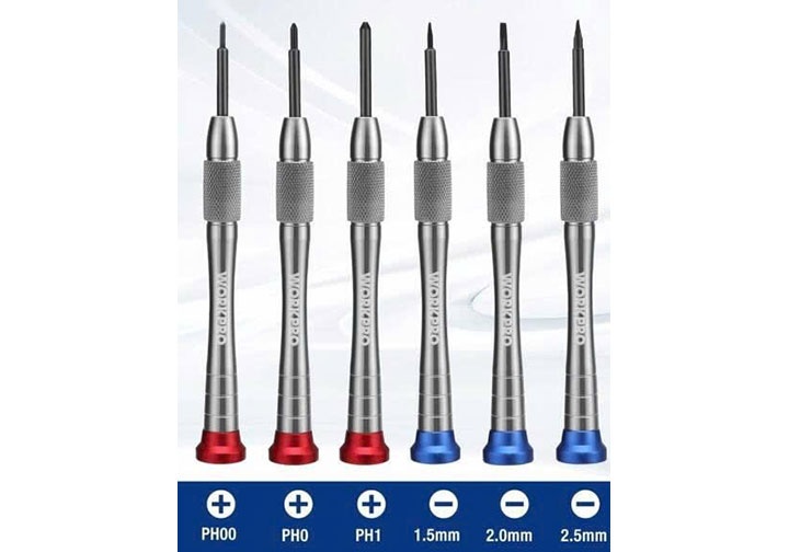 Bộ tuốc nơ vít điện tử 6 chi tiết Workpro WP200549