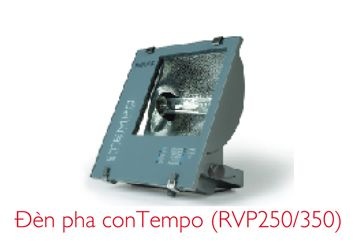 150W Đèn pha cao áp bất đối xứng RVP250 MHN-TD bao gồm bóng