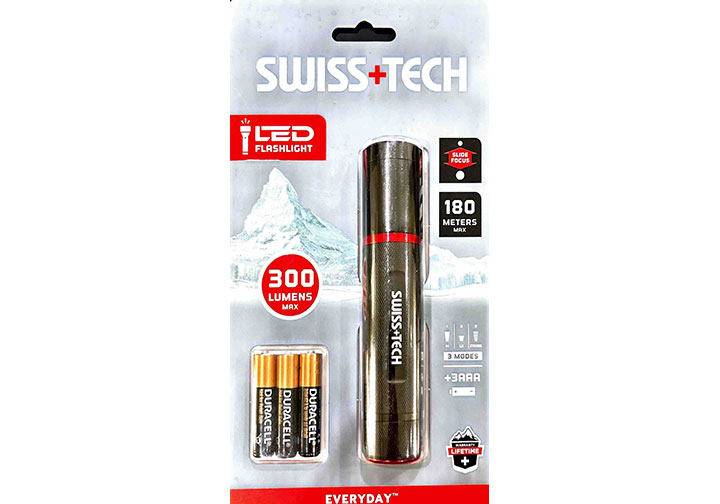 Đèn pin (xài 3 pin AAA) SWISS TECH ST031004 Đèn pin (xài 3 pin AAA) SWISS TECH ST031004