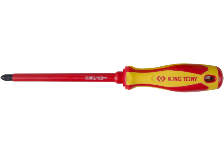 PH2x100mm Tuốc nơ vít bake cách điện 1000v Kingtony 14710204