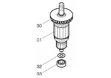 Rotor máy đục HM1306 Makita 517773-3