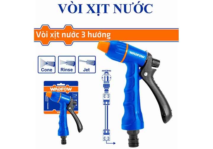 Vòi xịt nước 3 chức năng Wadfow WSN1E03