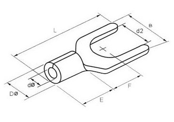 6mm2 Kiềm bấm đầu cosse trần LY-0510TD