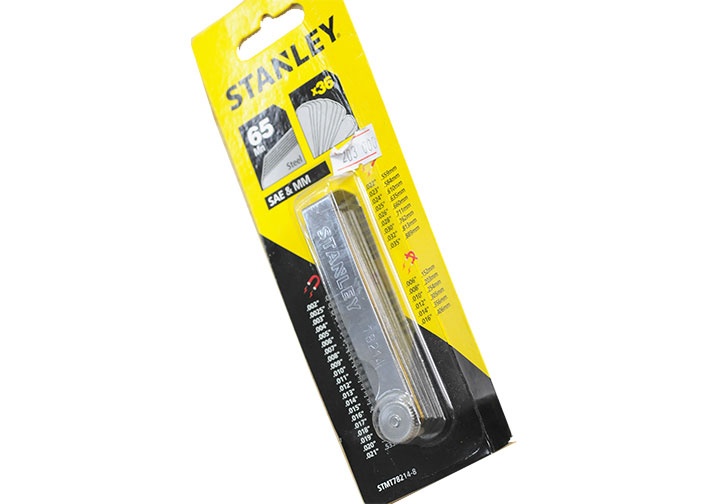 0.5-65mm Thước căn đo độ dày khe hở 36 lá Stanley STMT78214-8