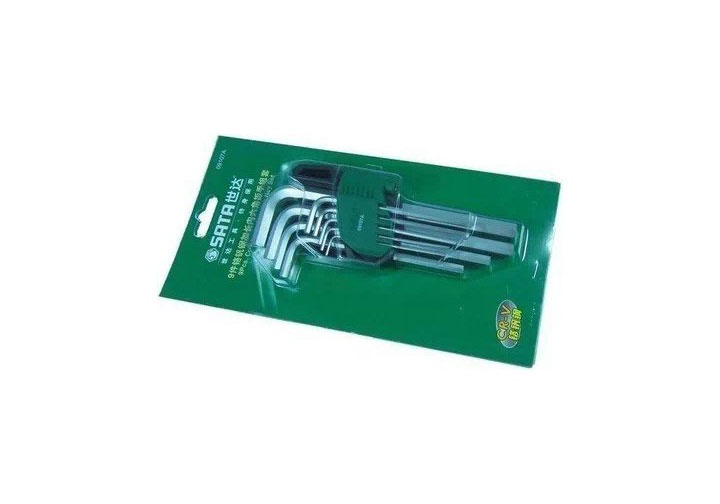 1.5-10mm Bộ lục giác đầu bằng dài Sata 09-103A (09103A)