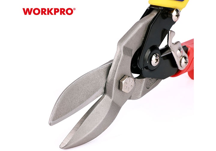 10" Kéo cắt tôn bằng thép mũi thẳng Workpro WP214021