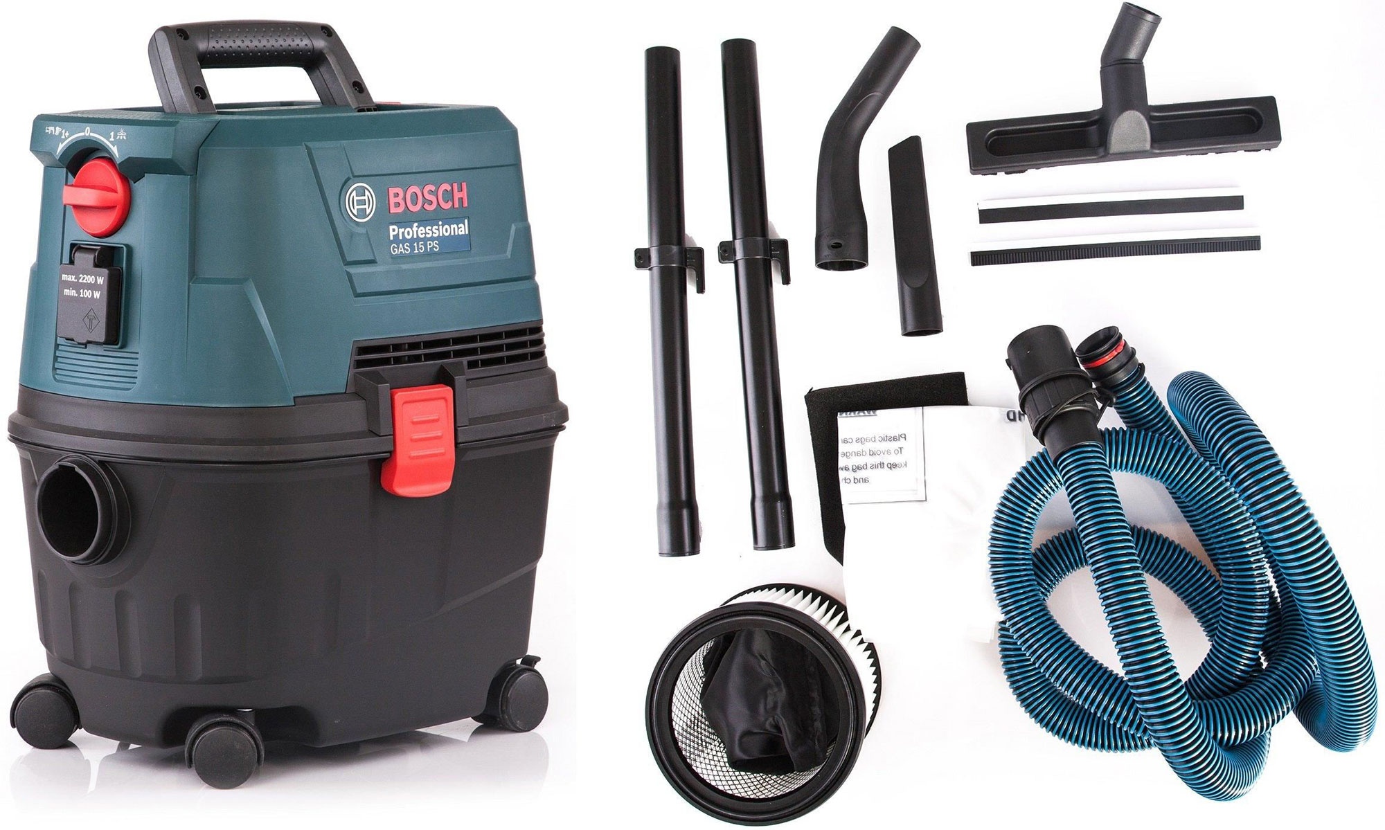 1100W Máy hút bụi khô/ướt Bosch GAS 15 PS