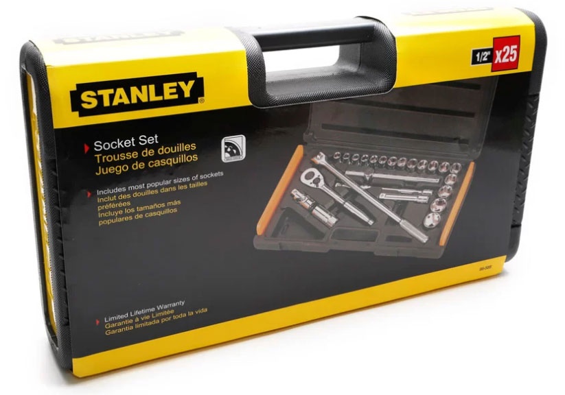 1/2” Bộ tuýp 25 chi tiết Stanley 86-589